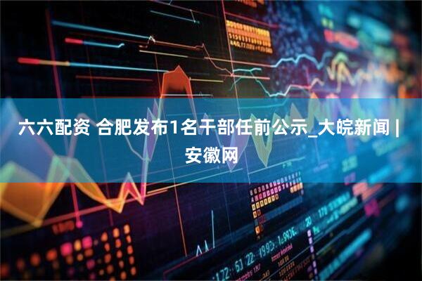 六六配资 合肥发布1名干部任前公示_大皖新闻 | 安徽网