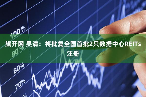 旗开网 吴清：将批复全国首批2只数据中心REITs注册