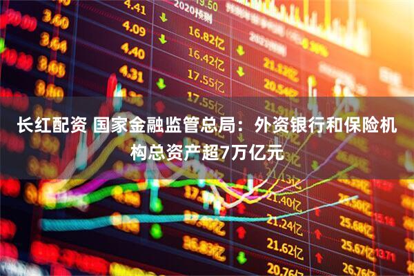 长红配资 国家金融监管总局：外资银行和保险机构总资产超7万亿元